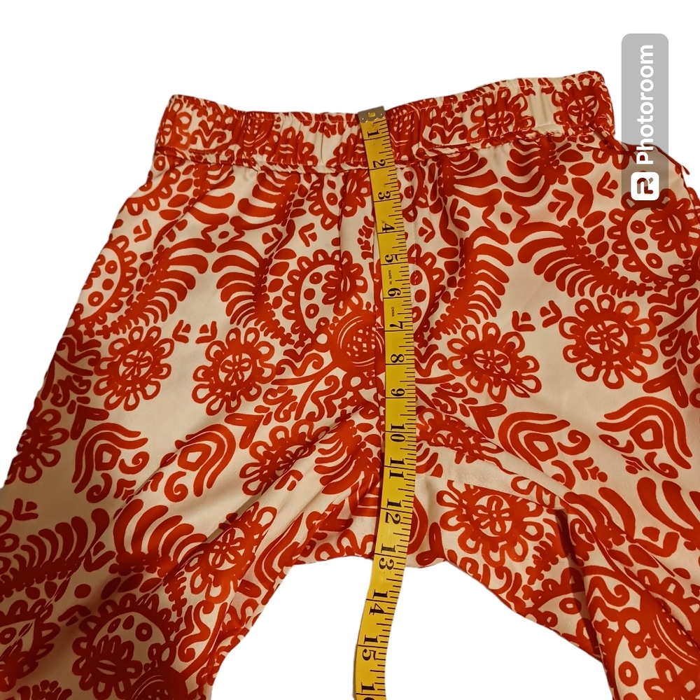 💰ZARA Women's Boho Straight Leg Print Pants. SM NWT - Picture 5 of 8